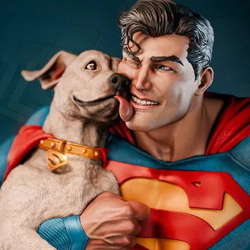 Superman and Krypto Bust thumbnail 2
