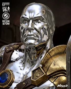 Silver Surfer Sculpture thumbnail 2