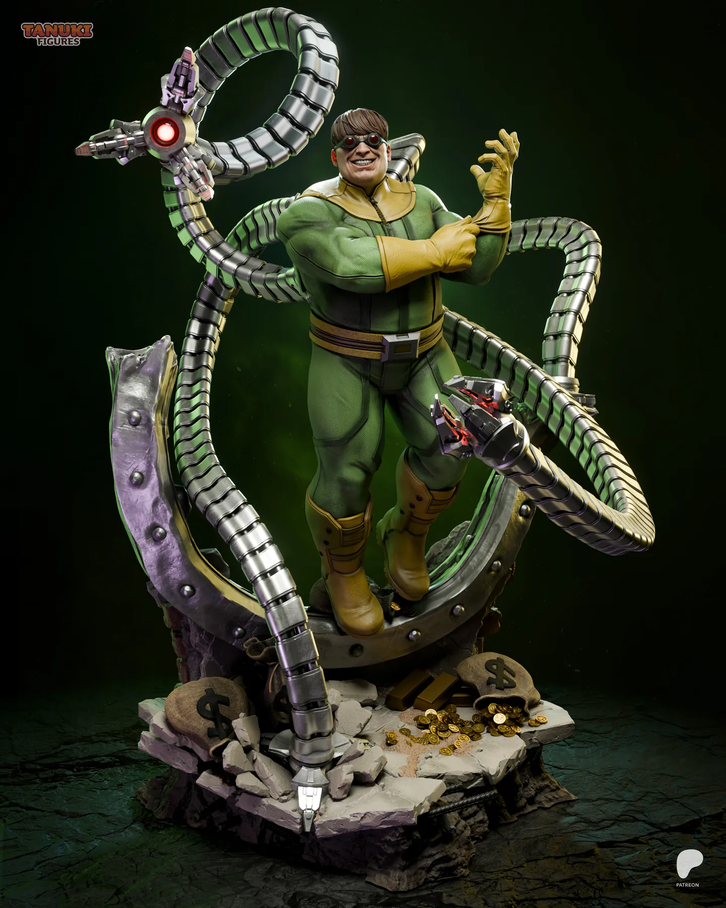 Dr. Octopus Sculpture