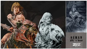 He man Bust thumbnail 1