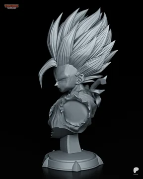 Gohan SSJ2 Bust thumbnail 4