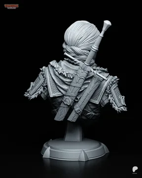 Ciri Bust thumbnail 4