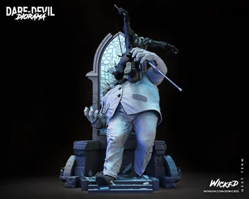 Daredevil and Kingpin Diorama thumbnail 3