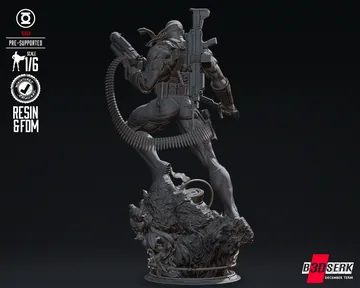 Green Lantern Jhon Stewart Sculpture thumbnail 3
