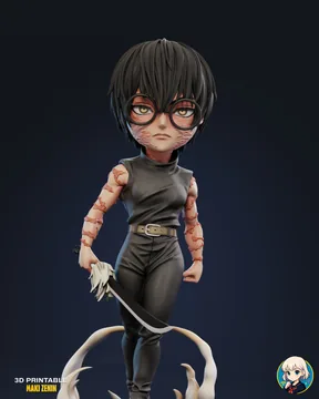 Maki Zen'in Chibi thumbnail 2