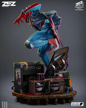 Spider-Punk Sculpture thumbnail 3
