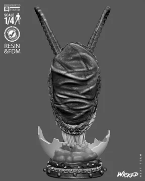 Krampus Bust thumbnail 4