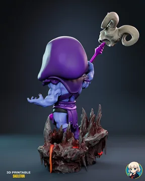 Skeletor Chibi thumbnail 3