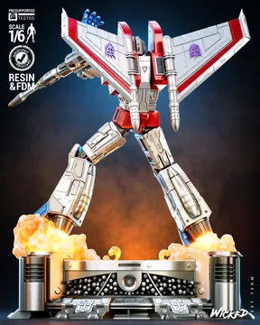 Wicked August 2026 Term Starscream Sculpture thumbnail 2