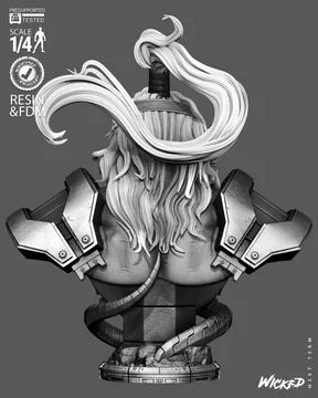 Omega Red Portrait Bust thumbnail 6