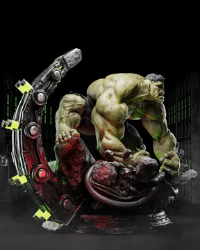 Hulk Sculpture thumbnail 5
