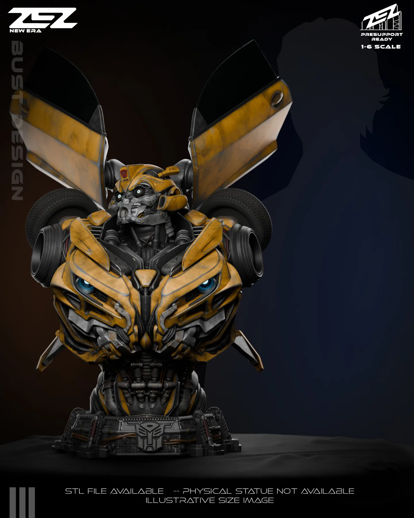 Bumblebee Bust