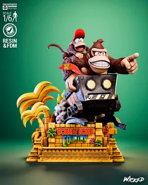 Donkey and Diddy Diorama thumbnail 1