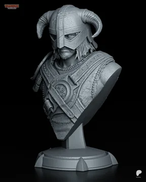 Dovahkiin Bust thumbnail 2