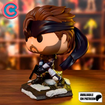 Solid Snake Chibi thumbnail 3