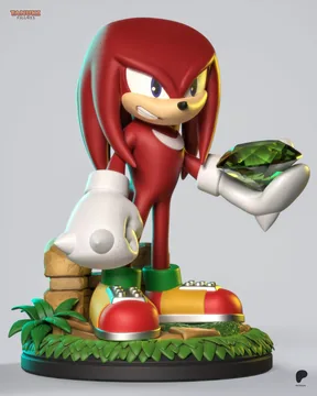 Knuckles Chibi thumbnail 2