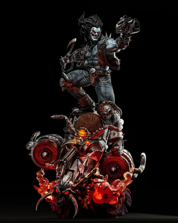 Lobo Sculpture
