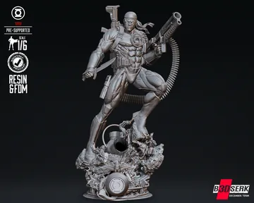 Green Lantern Jhon Stewart Sculpture thumbnail 1