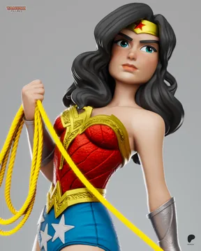 Wonder Woman Sculpture thumbnail 4