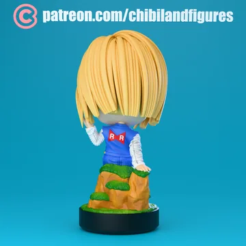 Android 18 Chibi thumbnail 2