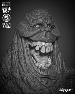 Slimer Sculpture thumbnail 4