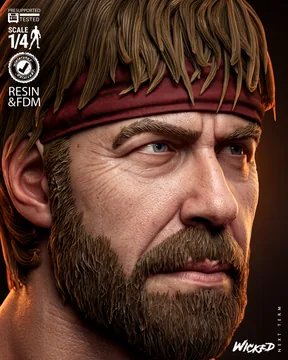 Chuck Norris Bust thumbnail 5