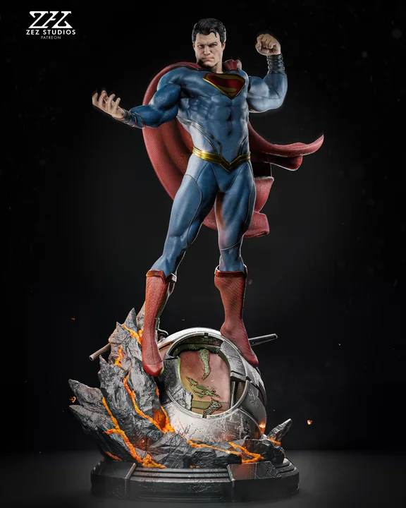 Superman Sculpture