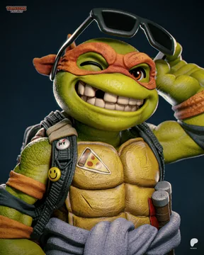 Michelangelo Chibi thumbnail 3