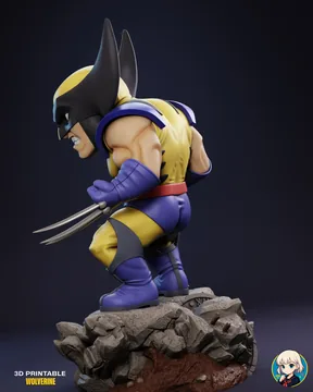 Wolverine Chibi thumbnail 3