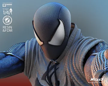 Scarlet Spider Bust thumbnail 6