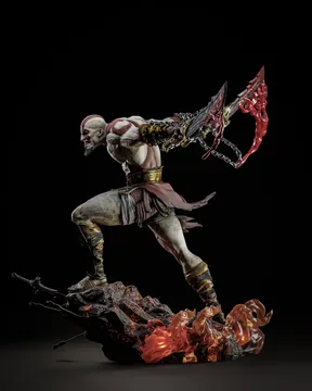 Kratos Sculpture thumbnail 1