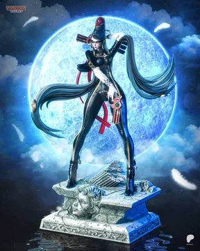 Bayonetta Sculpture thumbnail 4