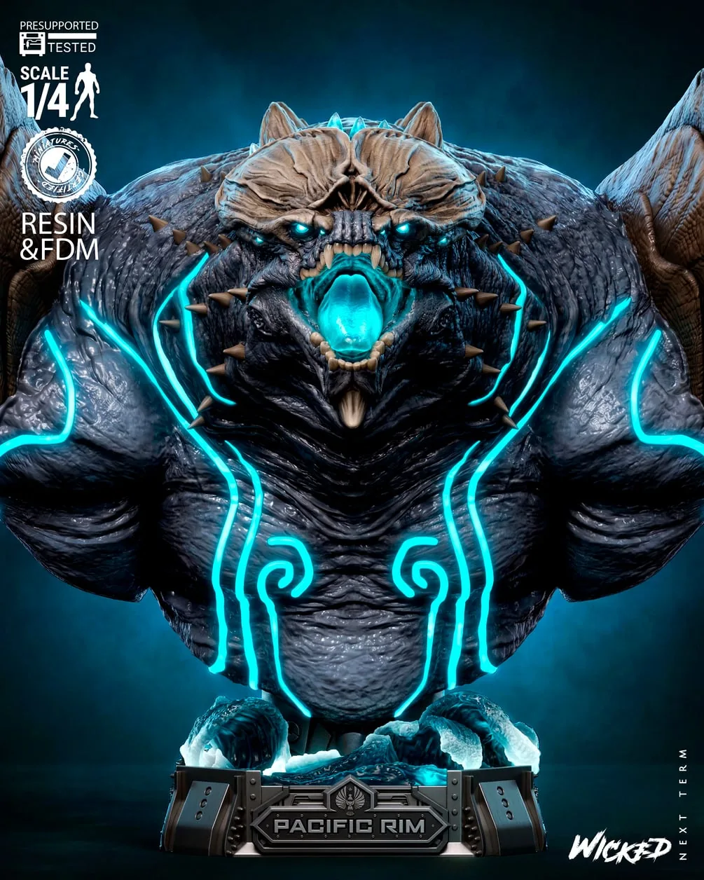 Leatherback Bust