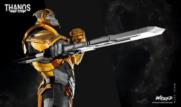 Thanos Sculpture thumbnail 3