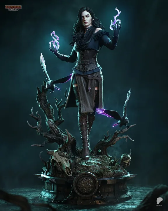 Yennefer Sculpture