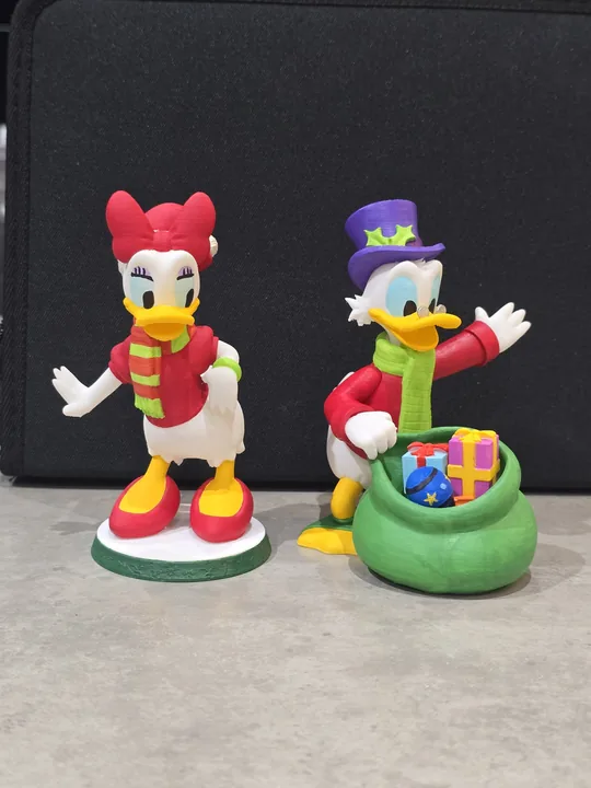 Christmas Donald & Daisy Duck
