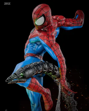Spiderman Vs Octa Sculpture thumbnail 6