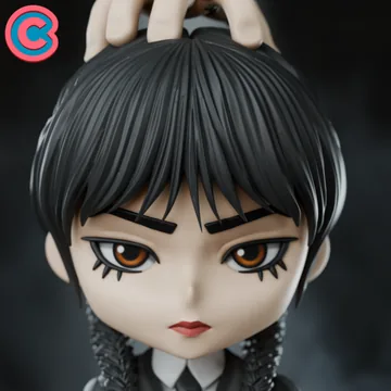 Wednesday Chibi thumbnail 2