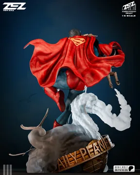 Superman and Krypto Sculpture thumbnail 5