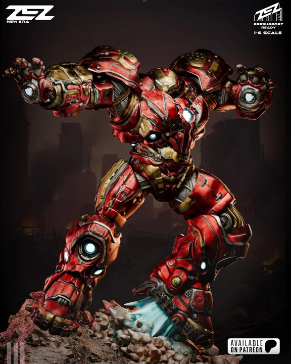 Hulkbuster Sculpture