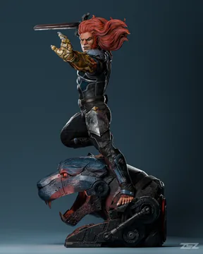 Lion-O Sculpture thumbnail 2