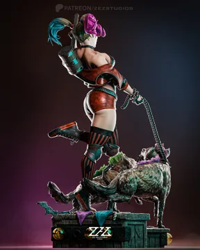 Harley Quinn Sculpture thumbnail 4