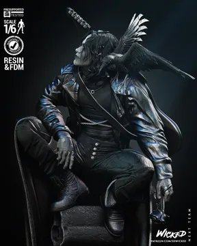 The Crow Sculpture thumbnail 6