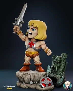 He-Man Chibi thumbnail 3