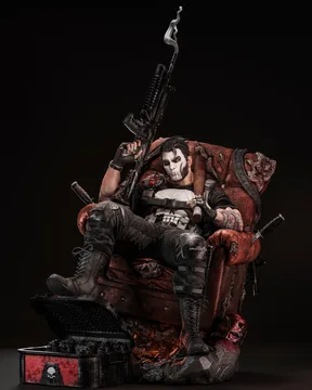 Punisher Sculpture thumbnail 1