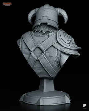 Dovahkiin Bust thumbnail 3