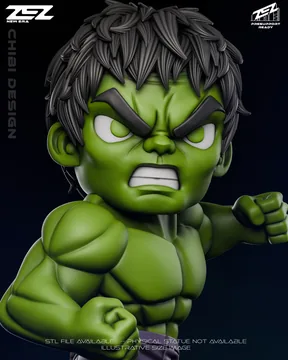 Hulk Chibi thumbnail 5