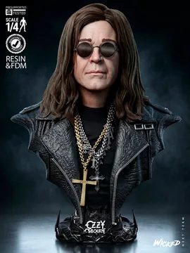 Ozzy Osbourne Bust thumbnail 1