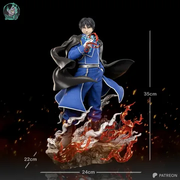 Roy Mustang Sculpture thumbnail 6
