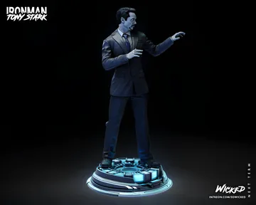 Tony Stark Sculpture thumbnail 3